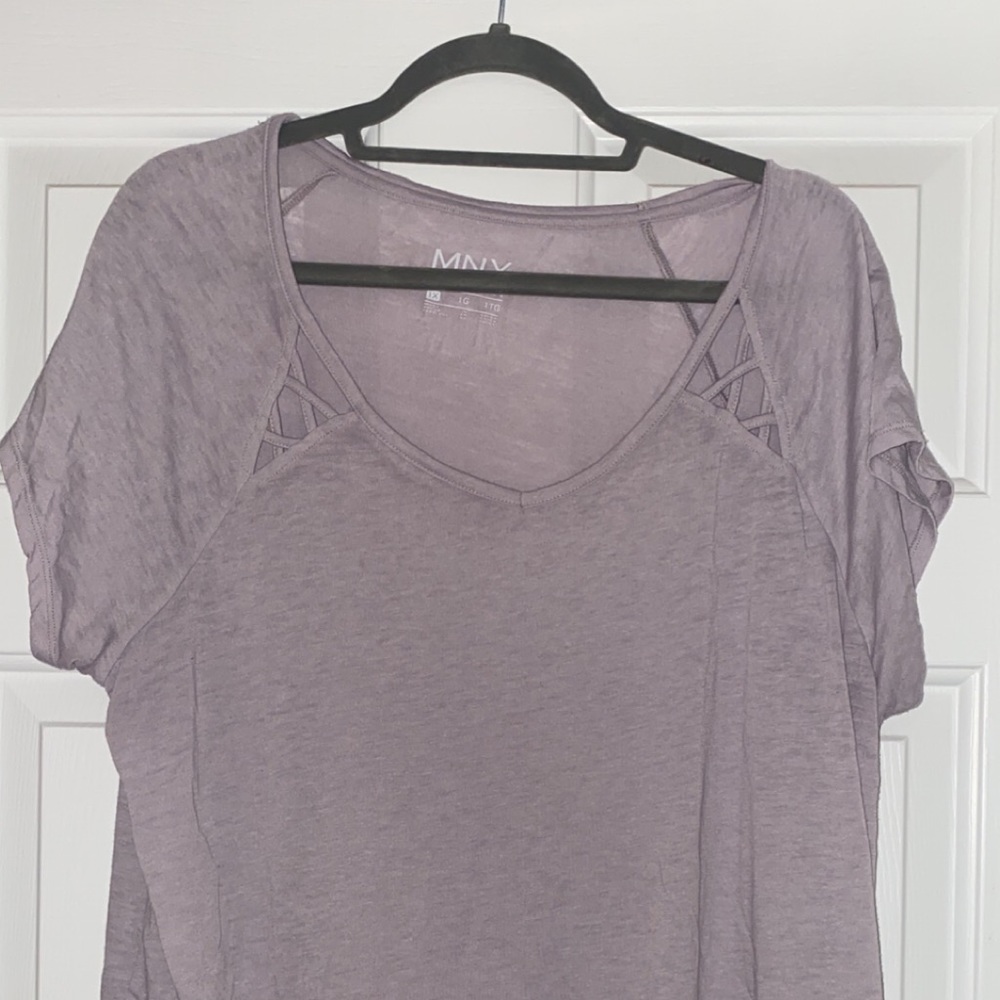 Lavender performance top